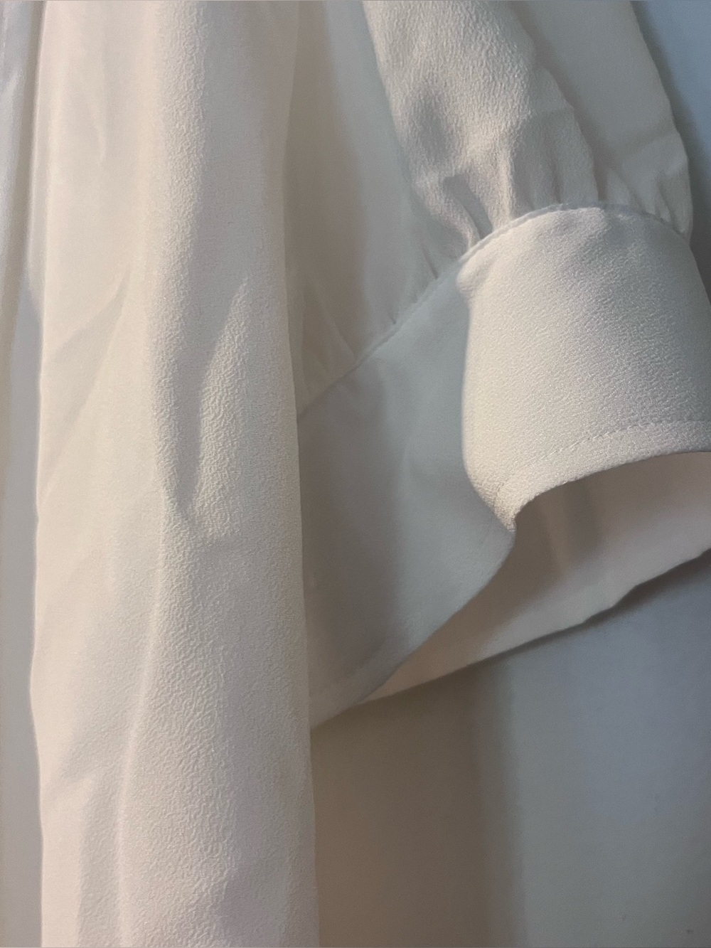 NWT Aritzia Wilfred Caravel Blouse in Light Birch ✨🤍 - Picture 4 of 6